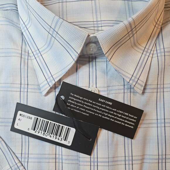 Modango Men's Short Sleeve Button Down Shirt - Large - Picture 4 of 5